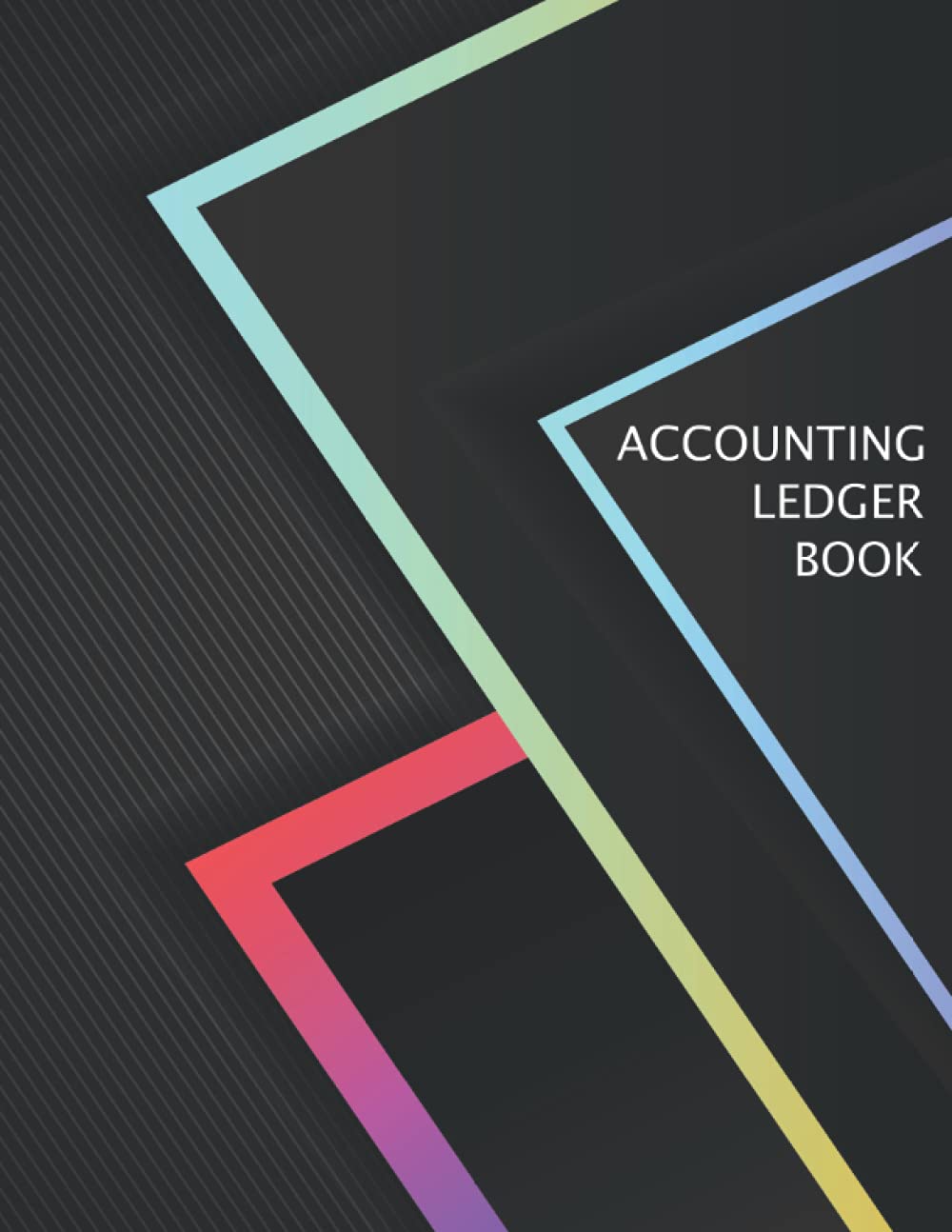 Accounting Ledger Book: Large Transaction Register Cashbook For Bookkeeping