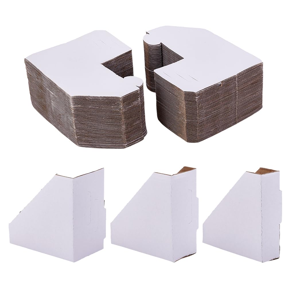 PH PandaHall 100 Stück Verstellbare Eckenschützer Aus Karton Weißer Bilderrahmen Eckenschutz Faltbarer Eckschutz Aus Kraftpapier Und Karton Für Den Versand Art Kantenschutz Dekoration 9.85x2.7x9.8cm