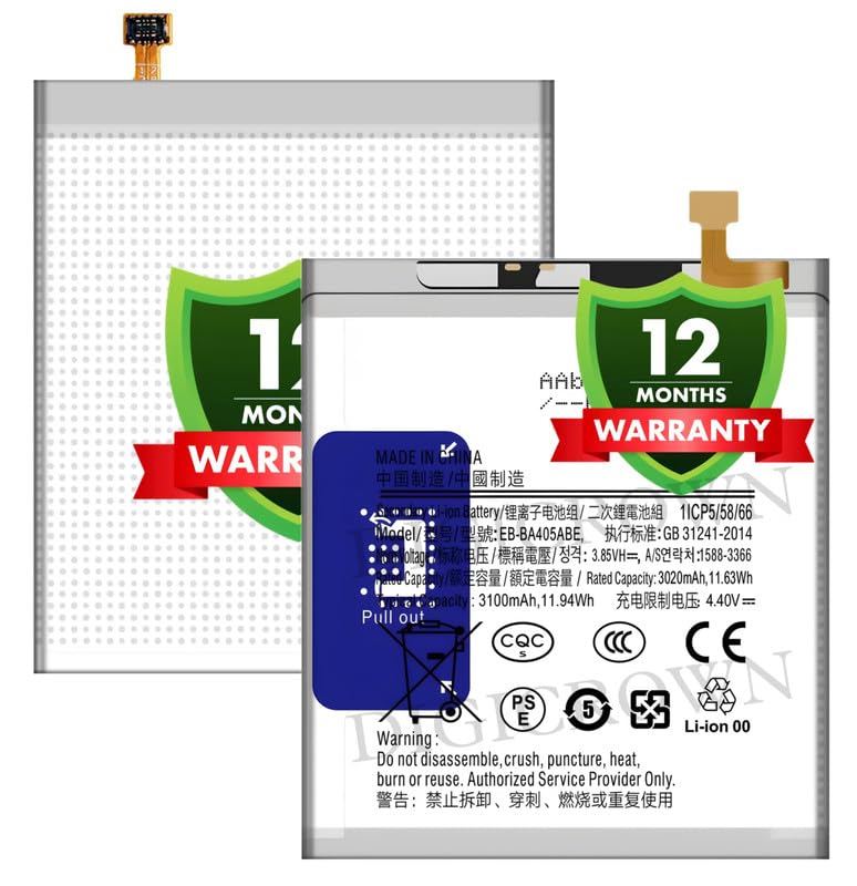 Image of Original EB-BA405ABE Battery Compatible for Samsung Galaxy A40 (SM-A405F) - (3100mAh) - 1 Year Warranty DF7