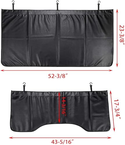 Miniatura 2 de OwnMy Cubierta magnética de cuero ligero mecánico automotriz protector protector de la alfombrilla con ganchos para reparación de trabajos