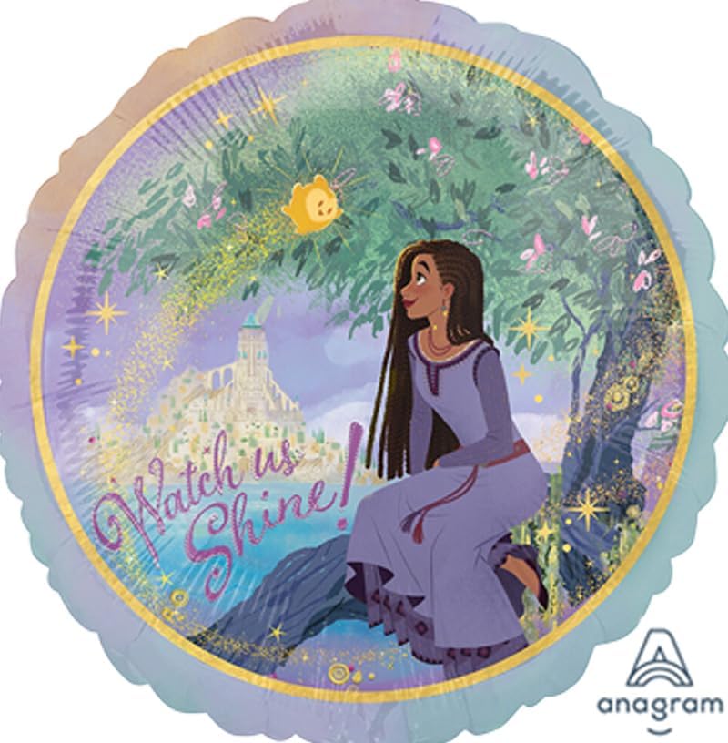 Miniatura 2 de Anagram Disney - Colección temática de ramo de globos de papel de aluminio, accesorio de fiesta, multicolor, con licencia oficial de Amscan Balloons