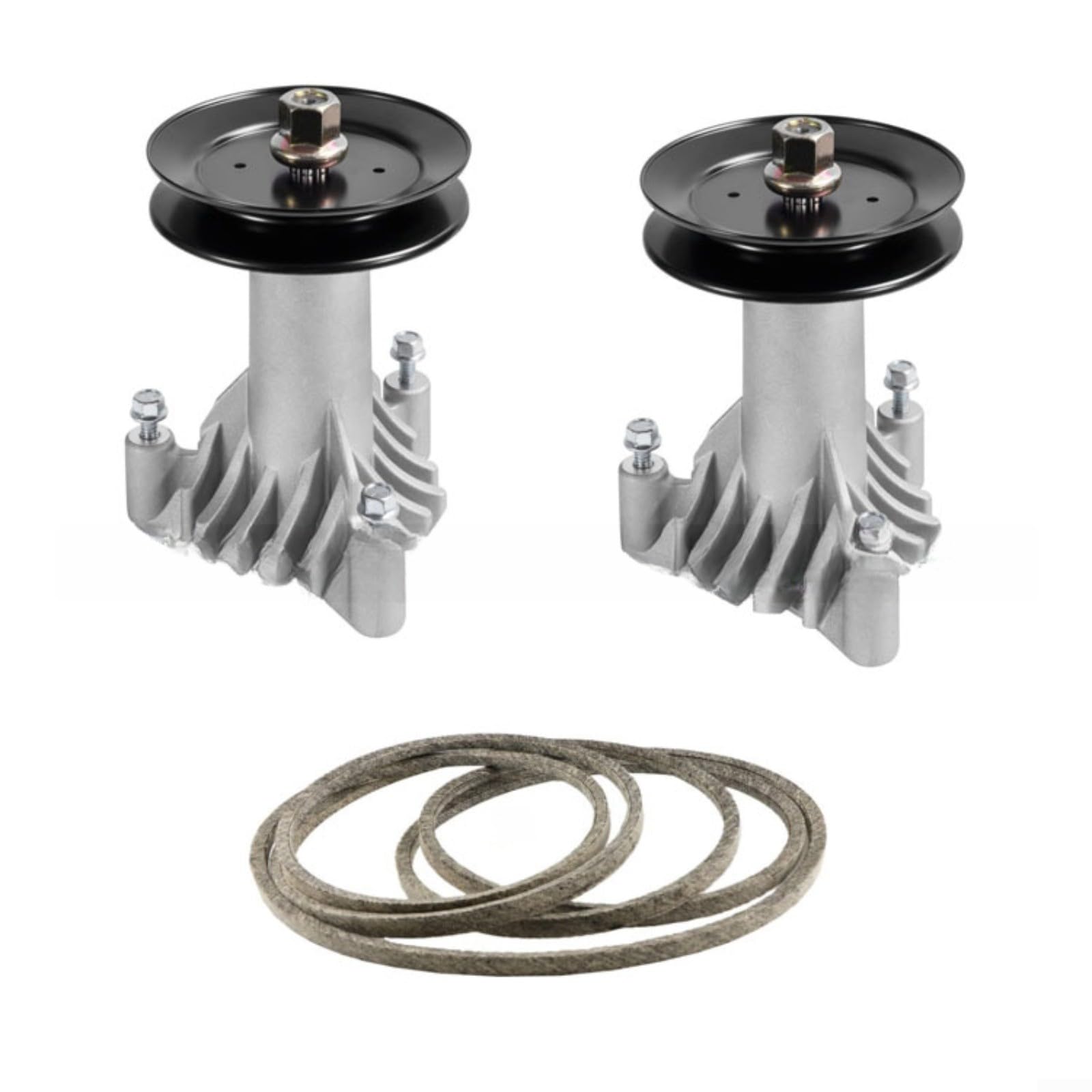 Kit de reconstrucción de cubierta para LTX1000 con 532130794, polea 153535 y correa 21547082, piezas de cortacésped de metal para una transmisión de potencia suave y fácil instalación en mantenimiento