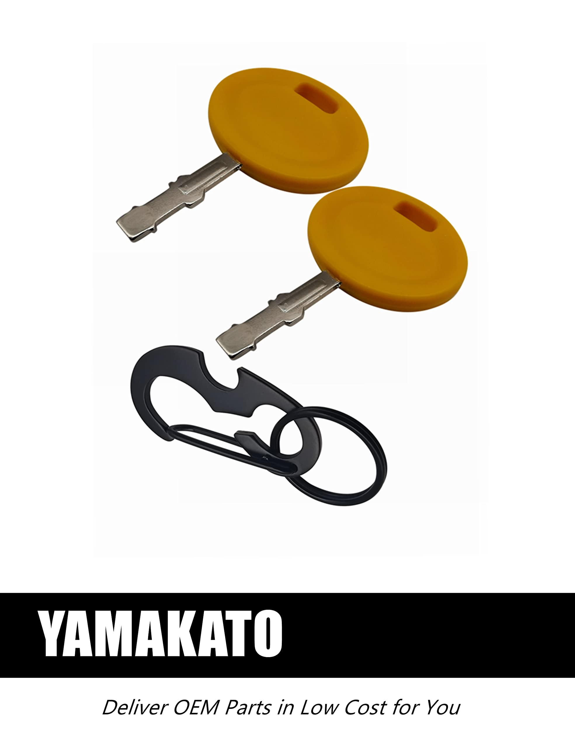 2pcs 118210023/0 Spare Ignition Keys For MOUNTFIELD 1538 827 1530H