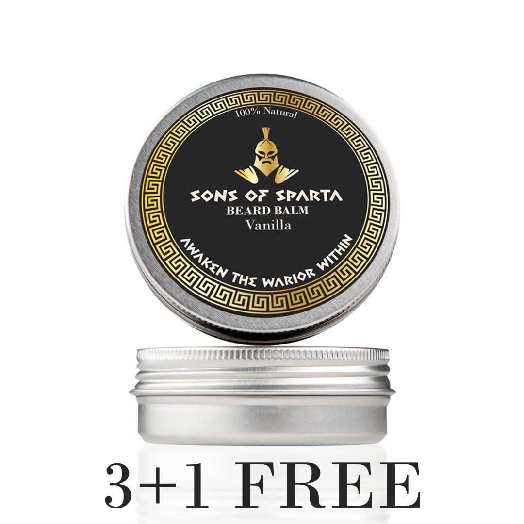 Amazon.com: Sons Of Sparta Vanilla Beard Balm for Men | All