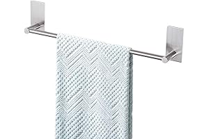 Premium Songtec Bathroom Towel Bar: Drill-Free Storage Solution for Enhanced Bathing Convenience