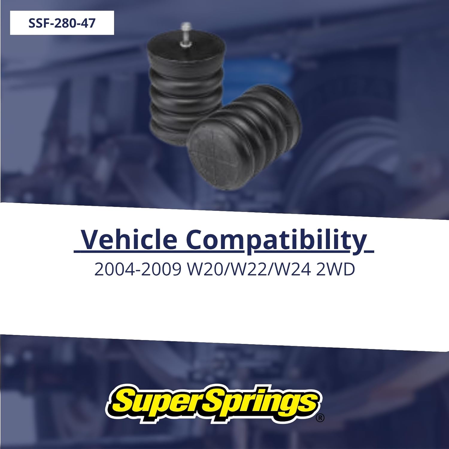SuperSprings International. SSF-280-47 | SumoSprings Front for Workhorse W20|W22|W24