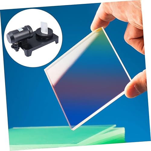 Miniatura 5 de PRETYZOOM 3pc vidrio triple para fotografía física óptica demostrador enseñanza espectro luz juguetes educativos