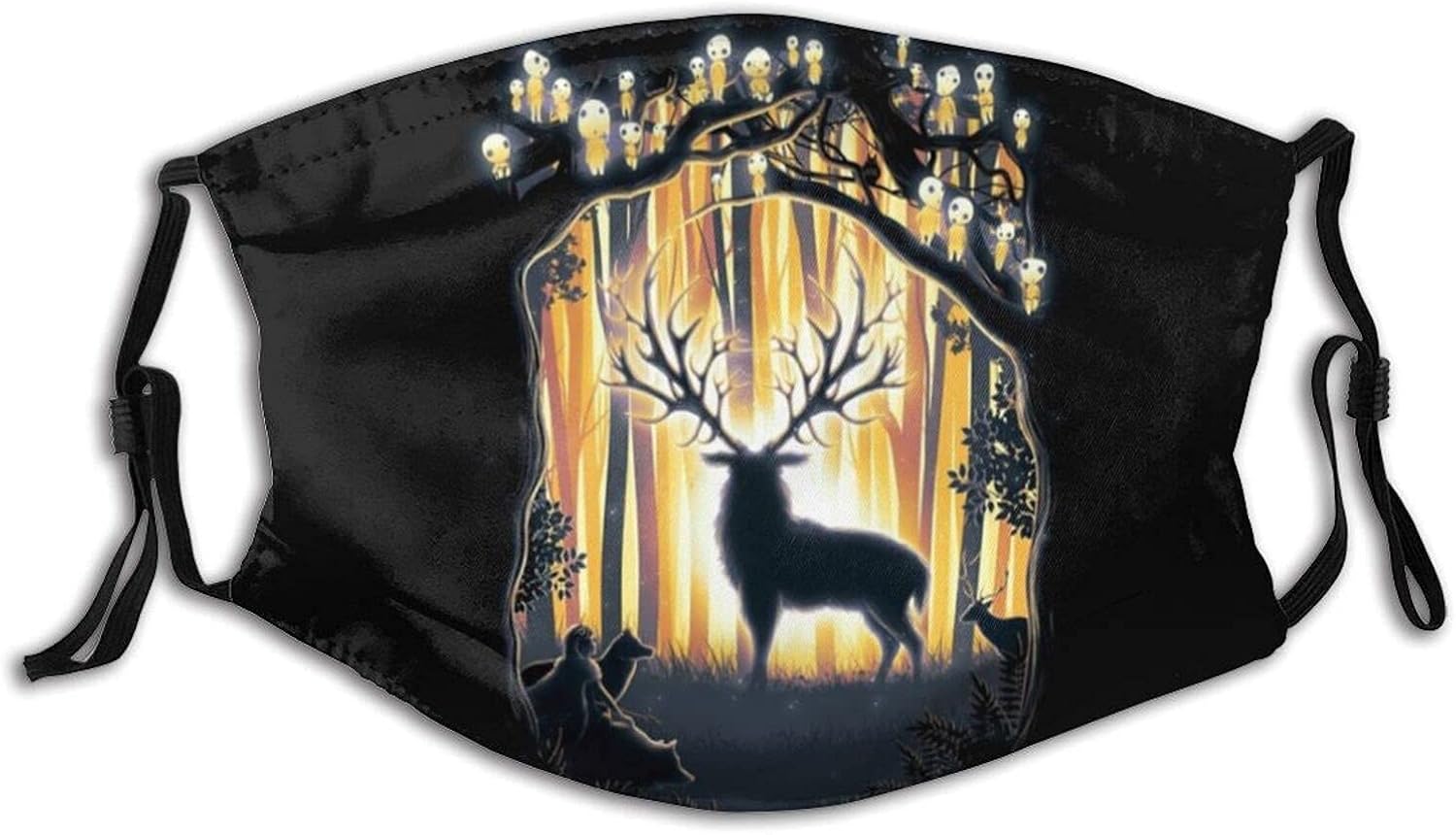 Deer Face Mask Animal Mask Adjustable Reusable DustProof Balaclava