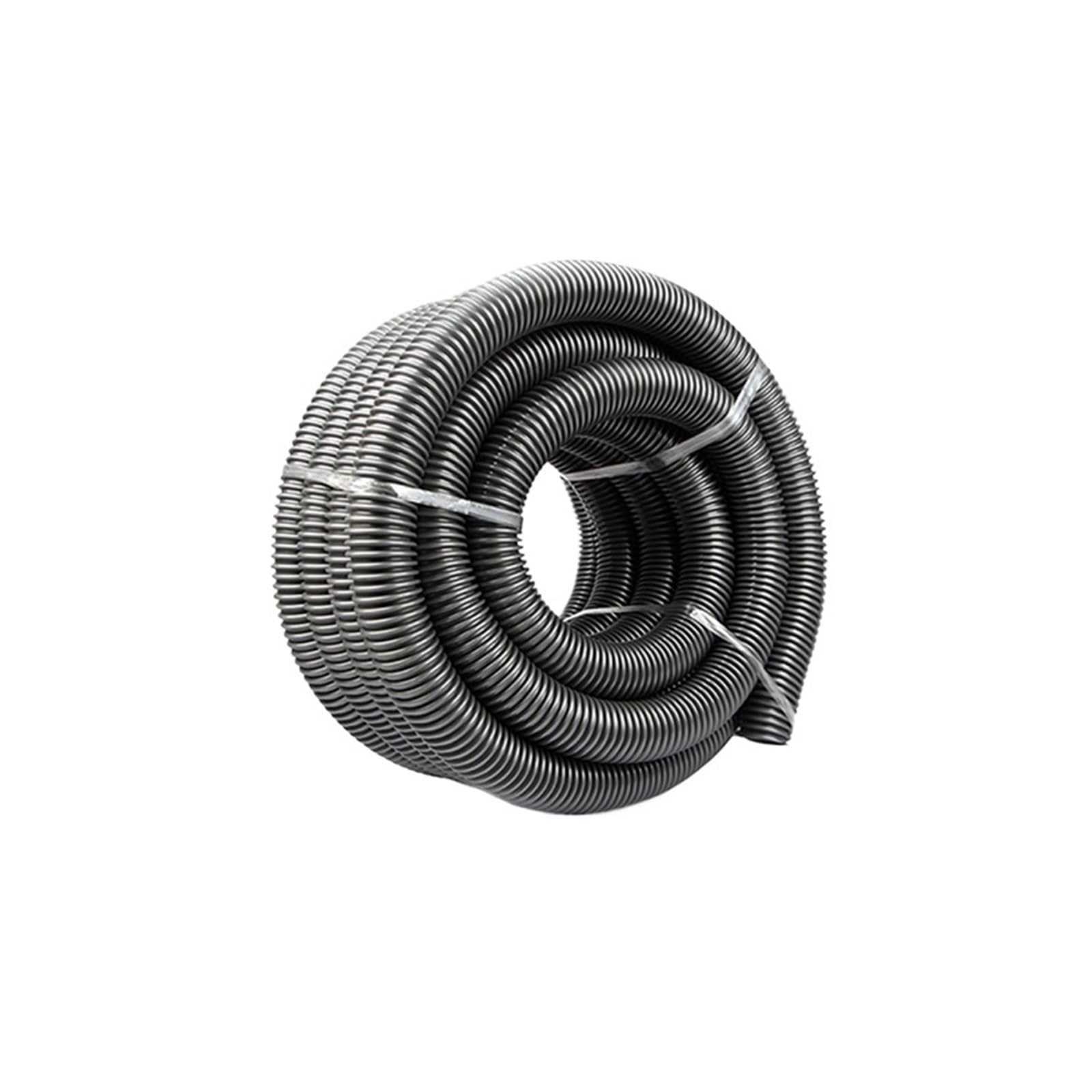 XIEYOUQIAN 1m Vacuum Cleaner Thread Hose Inner 35mm/Outer 42mm Bellows Straws Durable Flexible Soft Pipe Parts(Grey)