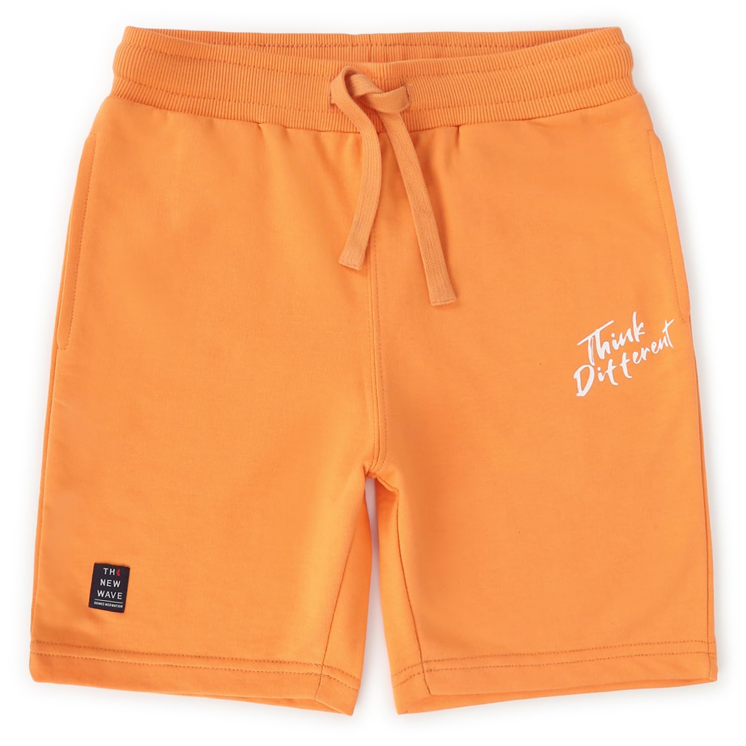 Alan Jones Clothing Boys Casual Bermuda Shorts | Placement Print | French Terry | Regular Fit | Drawstring Closure | Age 5–16 Years | Lounge & Casual Wear