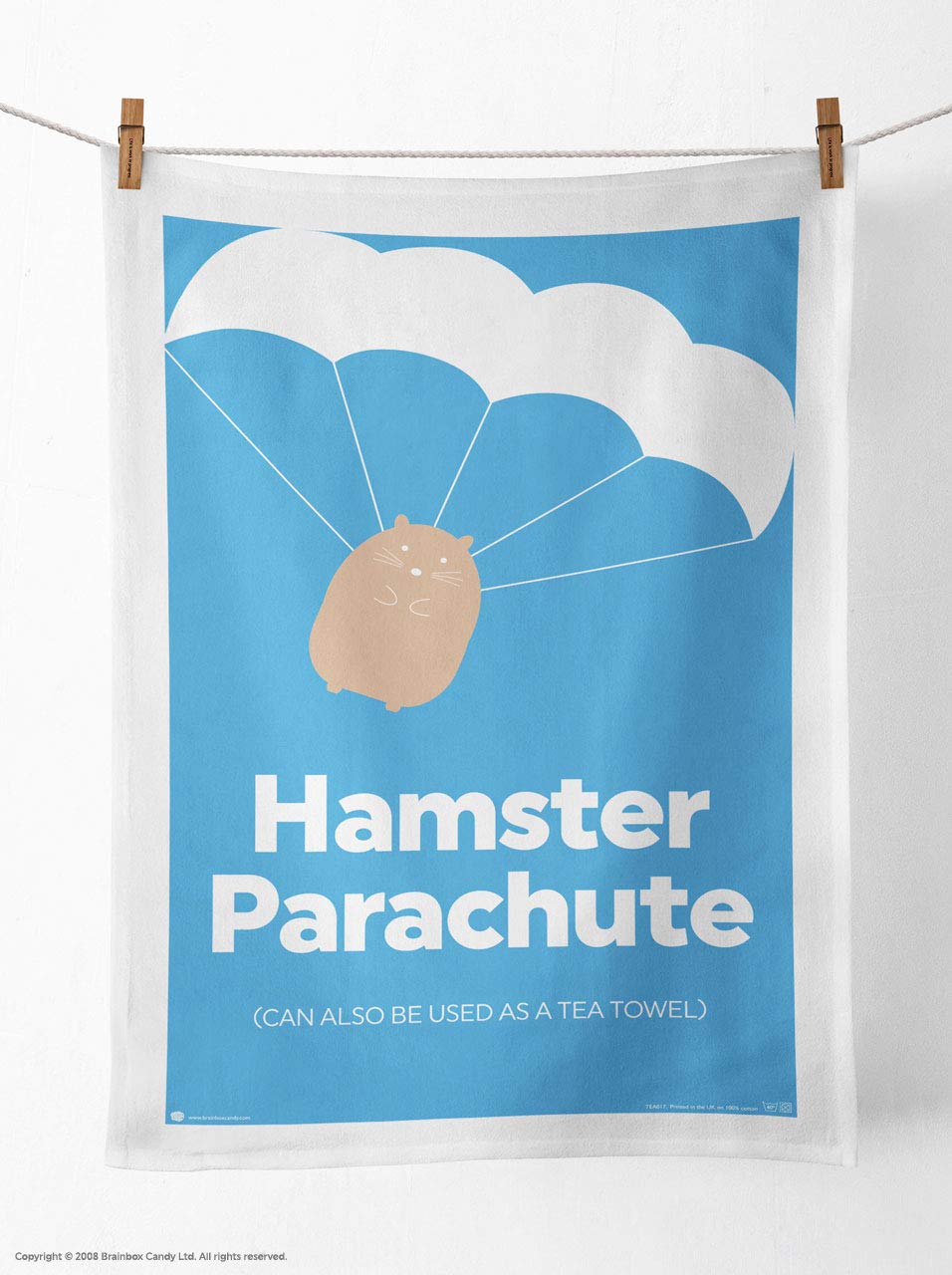 Funny Tea Towel Kitchen Comedy Humour Joke Cotton Novelty Gift Present Hamster