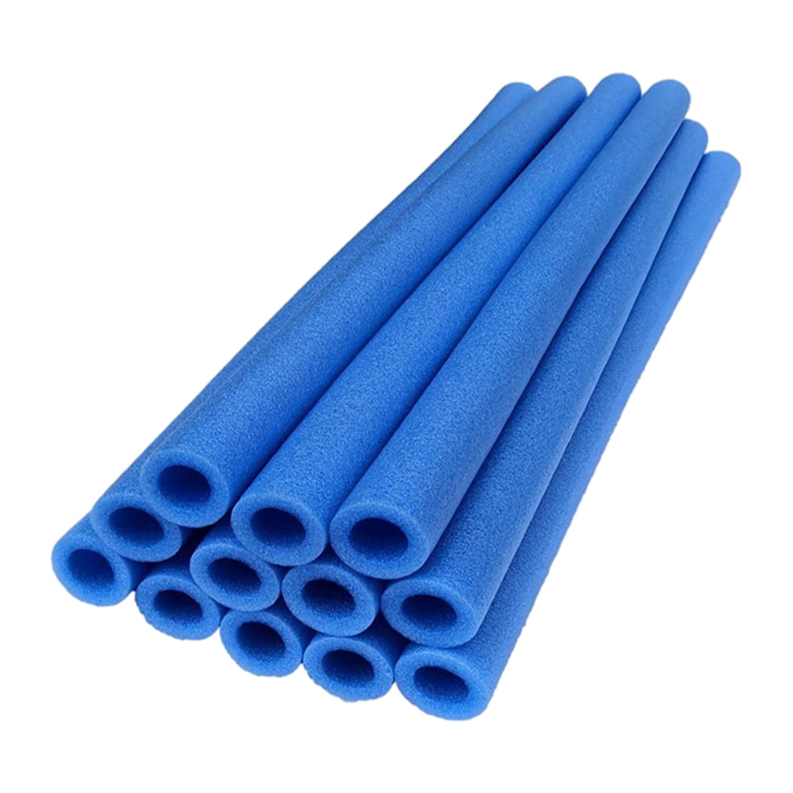Nybhyjka 12 Pieces Replacement Trampoline Poles Cover Padding Foam 40 Cm Length Trampoline Poles Cover Padding Foam Tubing Foamed Pipe Sponge Casing Protective Trampoline Pole Sleeves