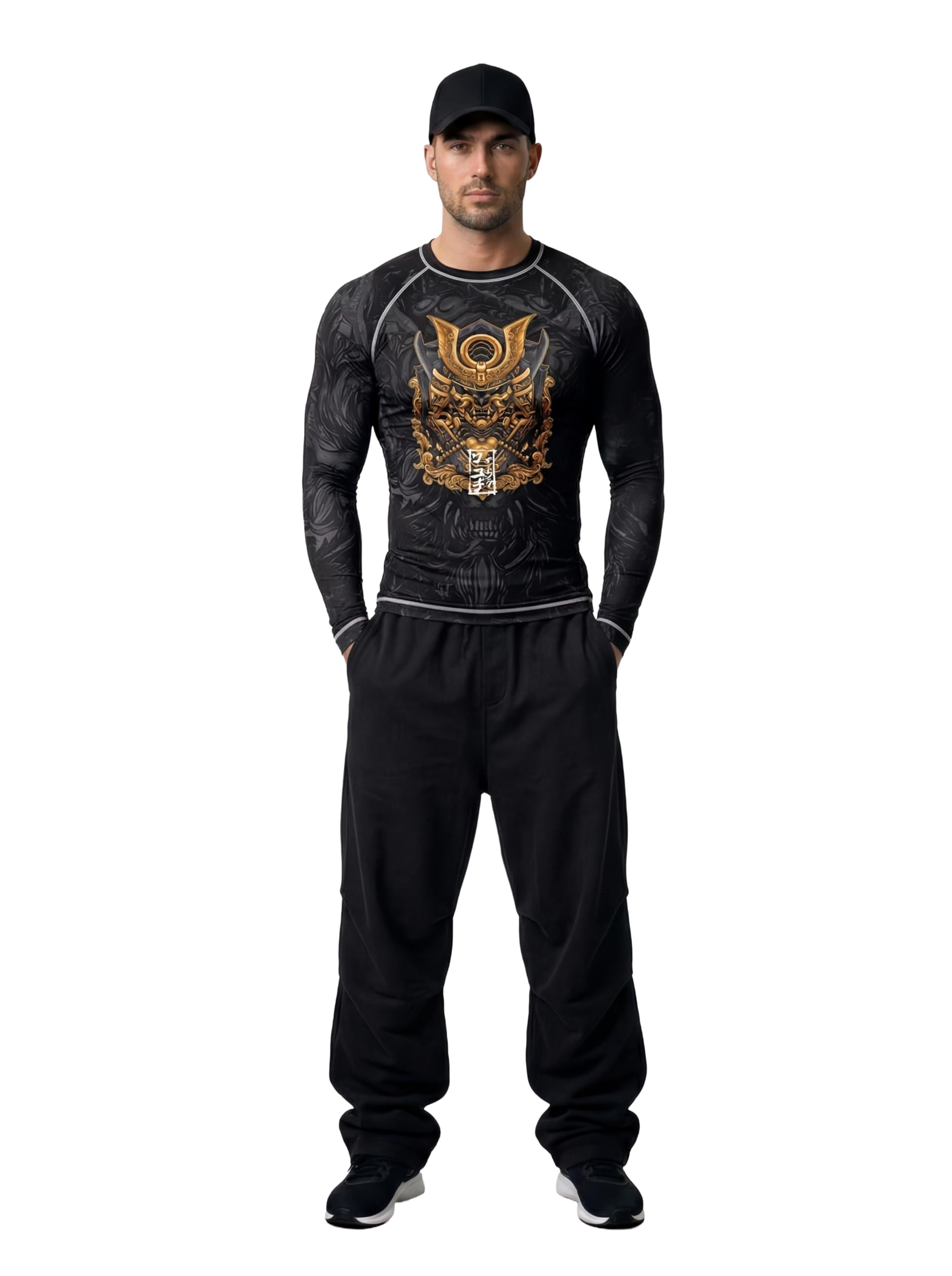 akiba Rash Guard/Compression Sportswear for MMA, Gym, Running, Cycling, Swimming-picture-27