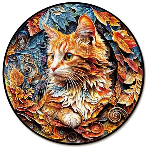 KAAYEE Puzzle en Bois Animaux pour Adultes avec Boîte-Cadeau en