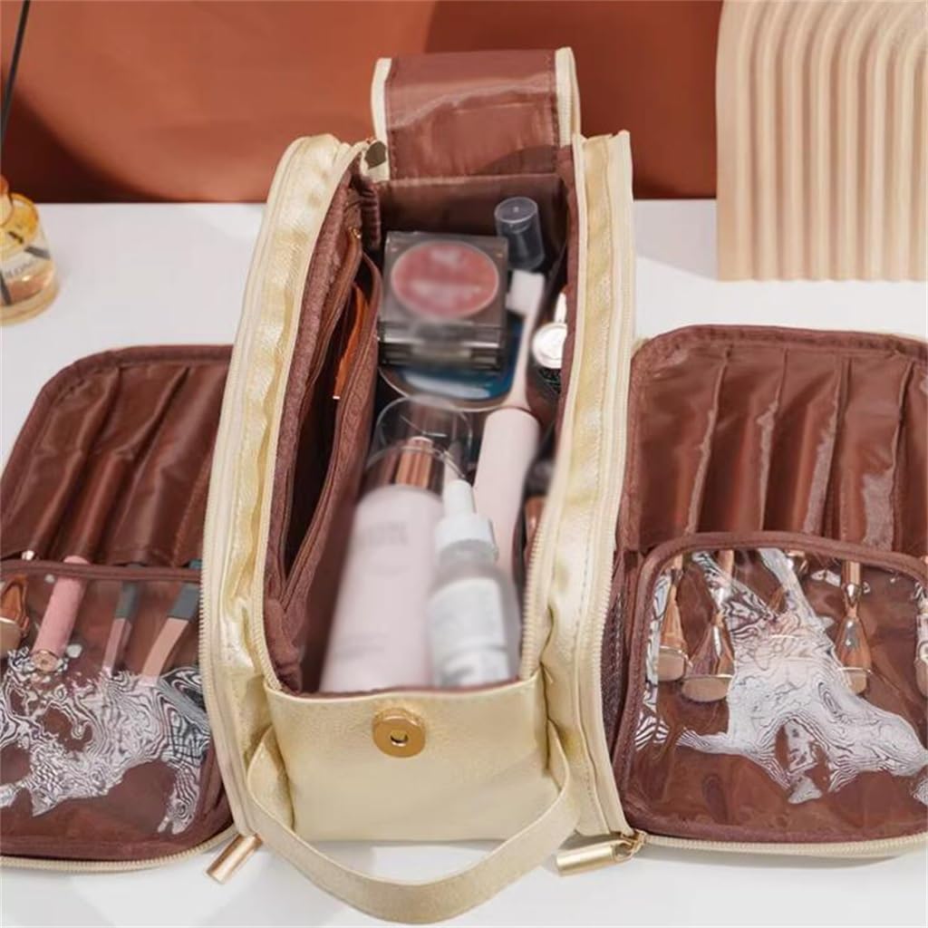 Makeup bag for women with large capacity, portable travel convenience, and internet celebrity storage image 5