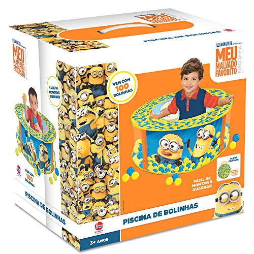 Piscina de Bolinhas Minions Lider Brinquedos