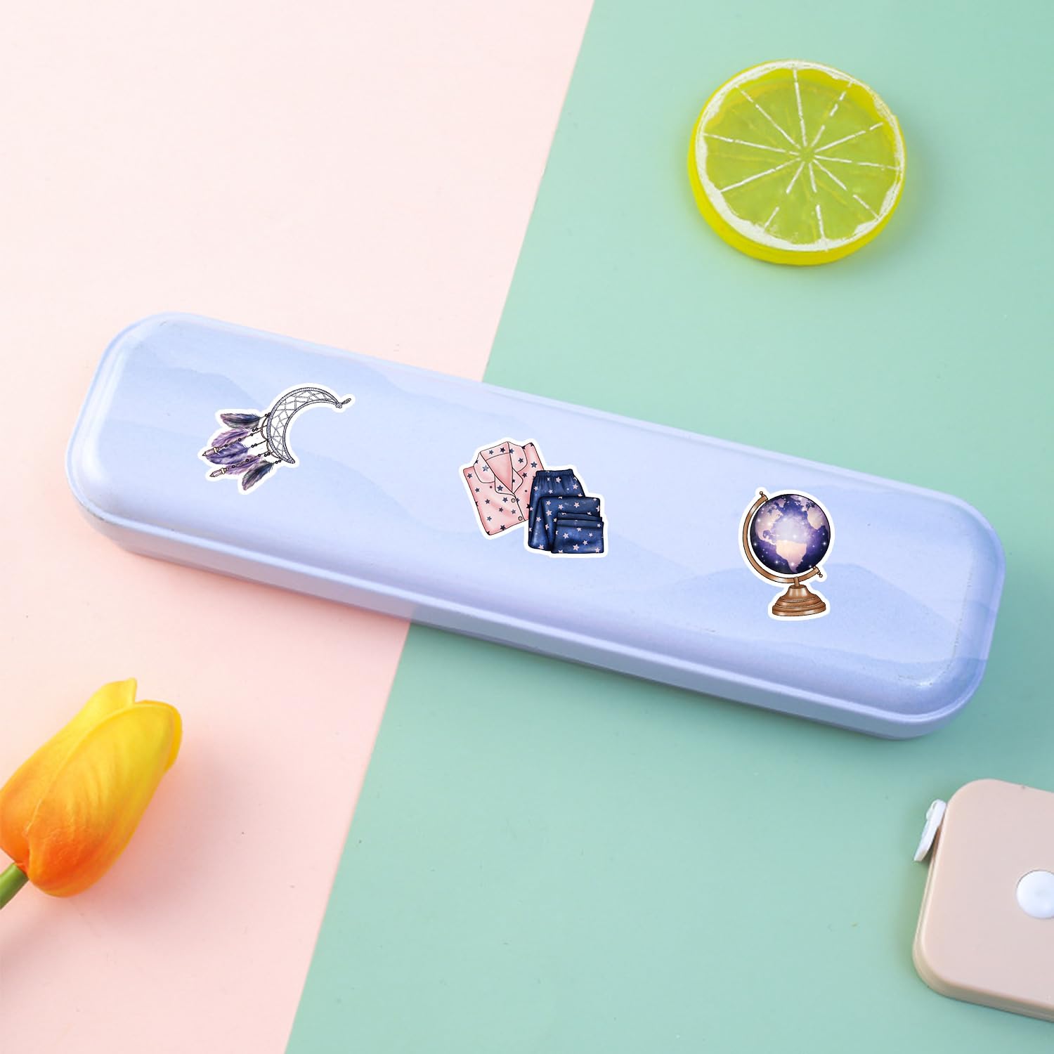 Pacchetto 50 Adesivi Cinnamoroll - Impermeabili, Per Auto, Laptop, Valigie, Skateboard