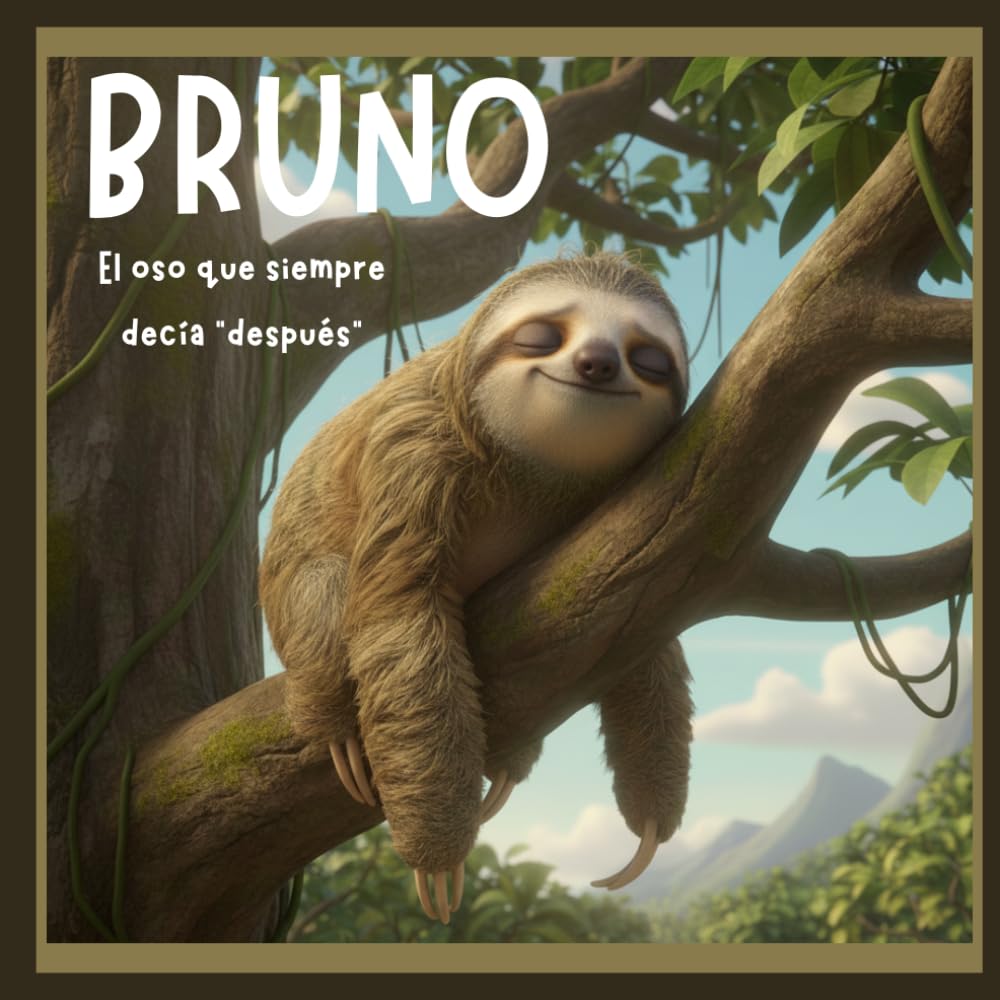 Bruno, el oso que siempre decía "después" (¿Soy como ellos?)