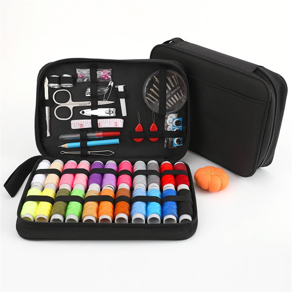Caja de Costura, Kit de Costura para el hogar, Nueva Caja de Costura, Aguja de Coser a Mano para Estudiantes, Kit de Costura Multifuncional