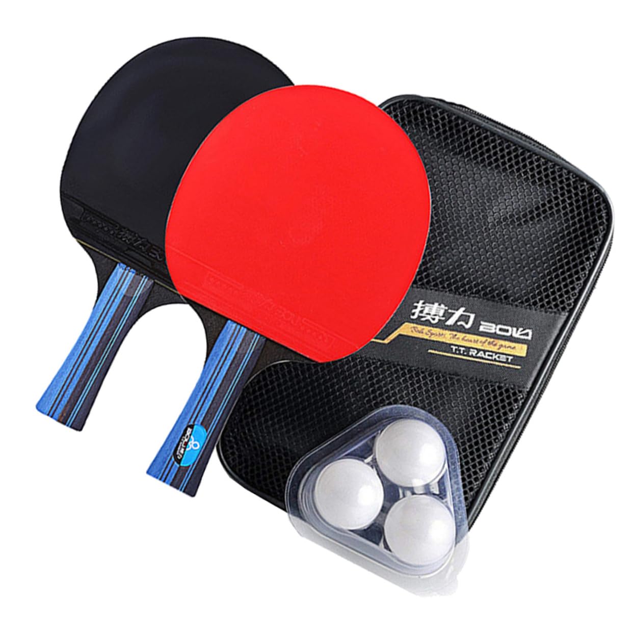 HANABASS Pingpong Paddles Table Tennis Racket 1 Set Ma Long Pong Paddle High-Grade Material Fast Swing