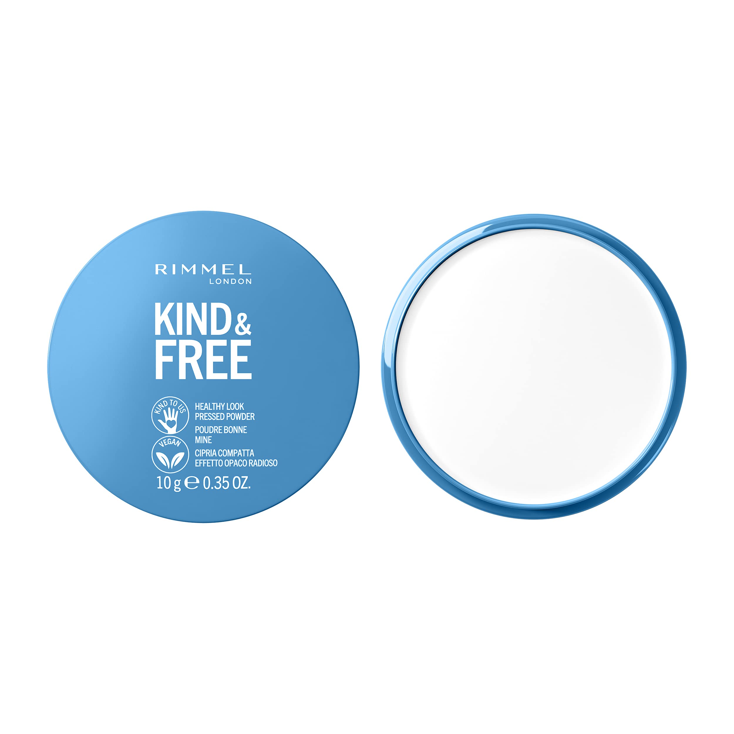 Rimmel Kind + Free Natural Finish Pressed Powder, Translucent 001