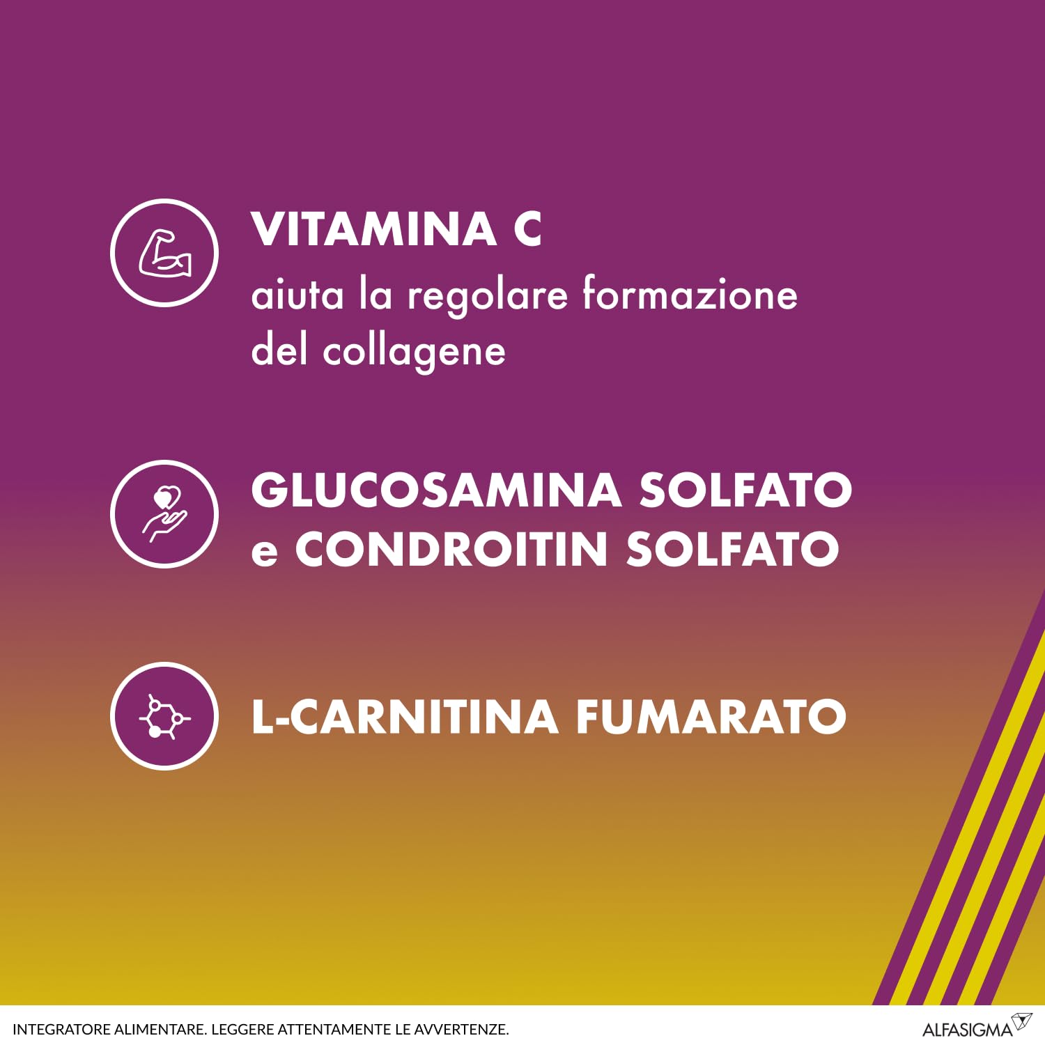 Amedial Plus, Integratore Alimentare per il Benessere delle Ossa e delle Cartilagini, 20 Bustine da 5mg da Sciogliere in Acqua
