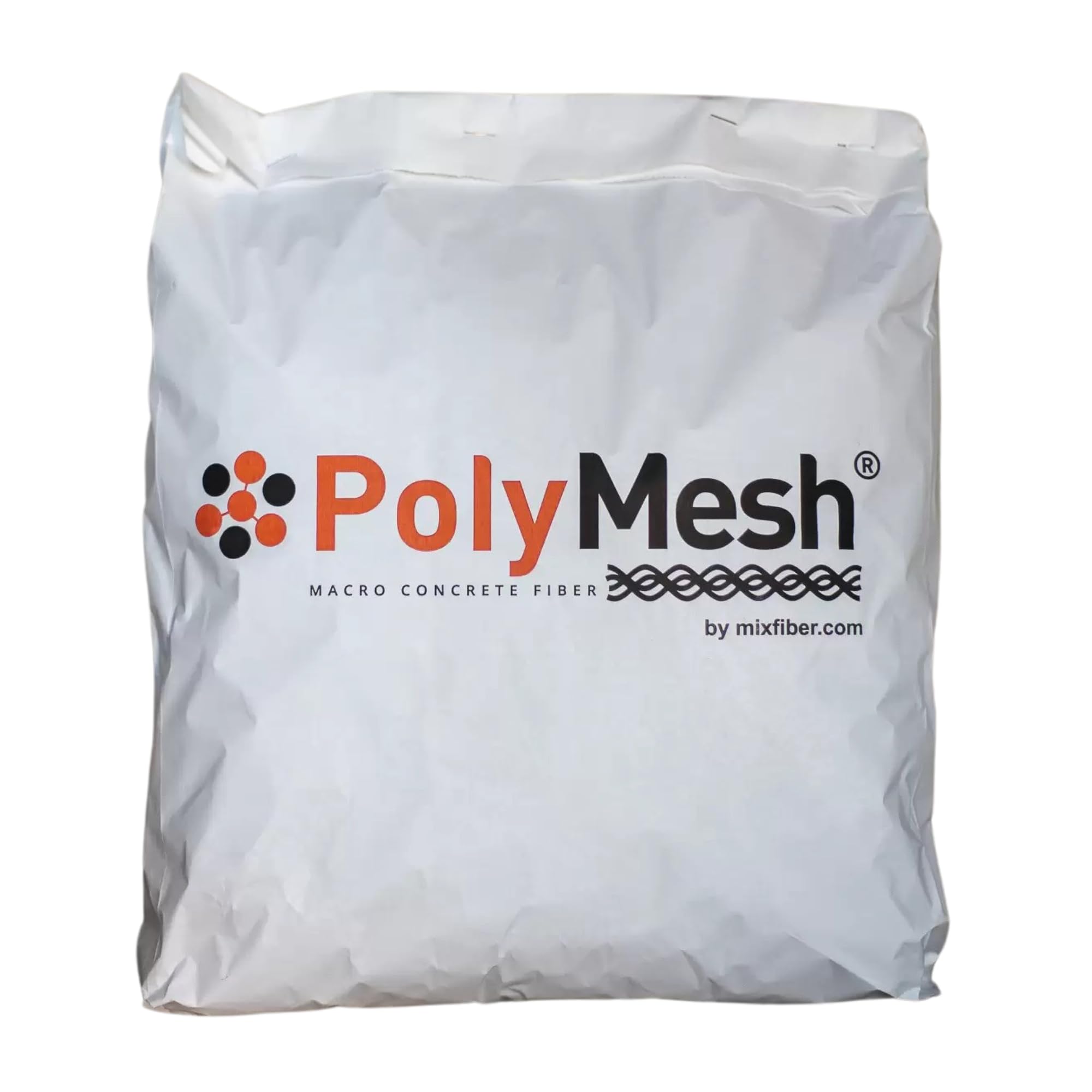 Fibras de polipropileno para hormigón, macrofibra anti fisuras, 6 kg | Refuerzo para suelos industriales y especiales, alta resistencia al impacto y estabilidad duradera, sustituye el acero