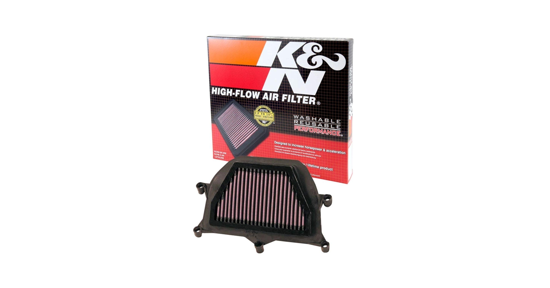 Amazon.com: K&N High-Flow Original Lifetime Engine Air
