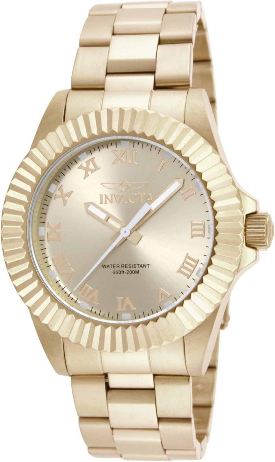 Men's Pro Diver Analog Display Swiss Quartz Watch, Gold, Silver, 22 (Model: 16736, 16737, 16739)
