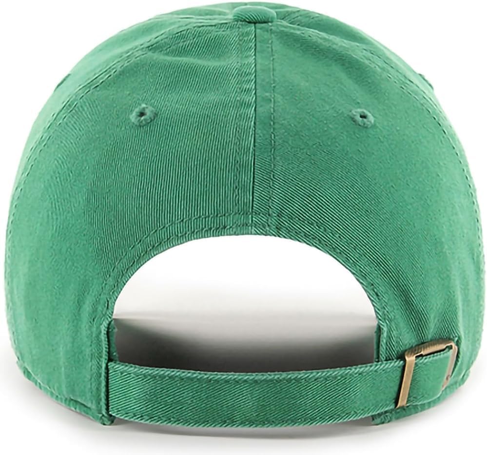 47 MLB Unisex-Adult Alternate Clean Up Adjustable Hat Cap - One Size (US, Alpha, One Size, Boston Red Sox Kelly Green/White) - Image 2