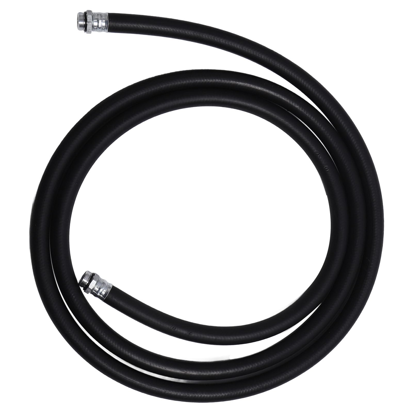 CHICIRIS Tubo per Trasferimento Carburante Tubo in Gomma per Pompa Carburante 4 Metri con Connettori A Prova di Perdite Resistente all'usura per Sistemi di Alimentazione Automobilistici Motori (28