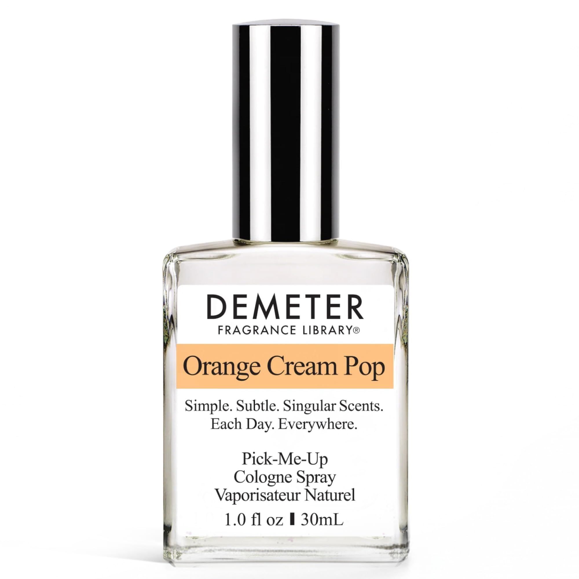 DEMETER Natural Perfume Spray Cologne for Women, Orange Cream Pop, 1 oz