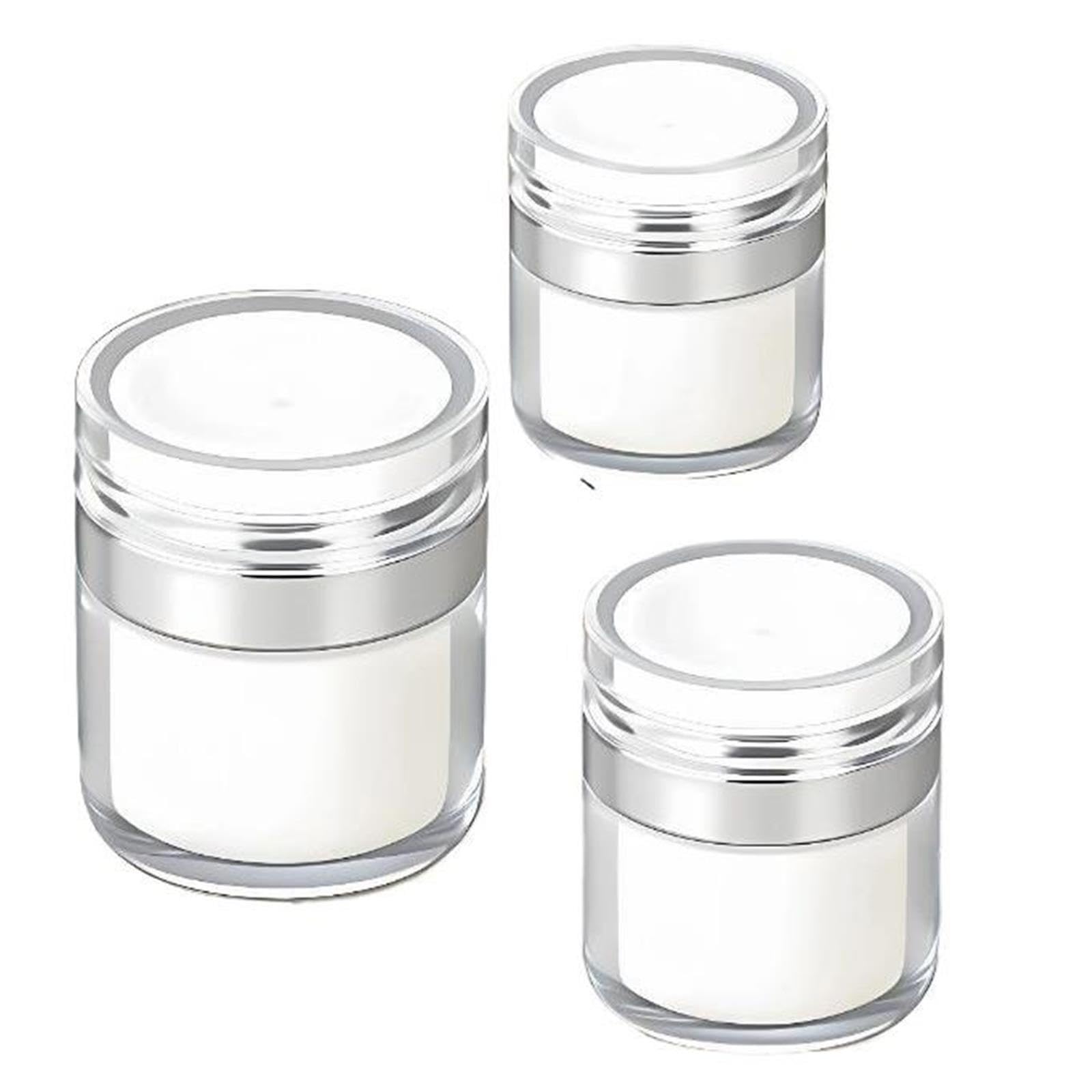 Bottiglie a pompa senza aria, 10 pezzi, 15/30/50 ml, vuote, ricaricabili