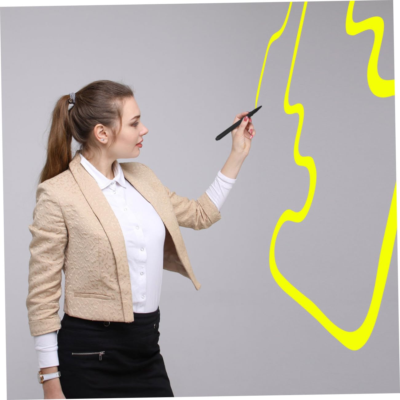 ifundom Lot de 2 Stylets Universels 2 en 1 pour Les Écrans Tactiles, Haute Sensibilité, pour Écrire Et Dessiner