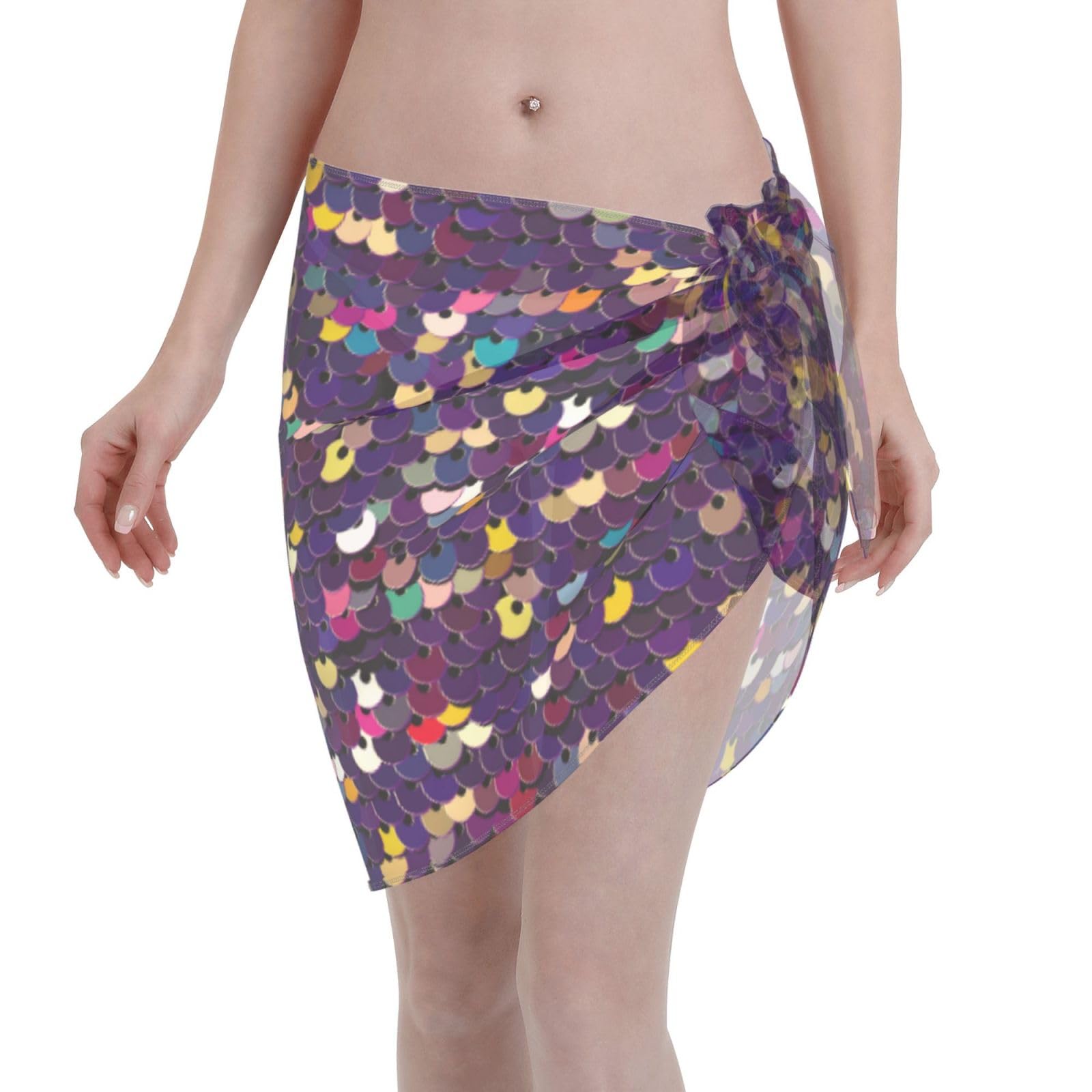 iftoday Paper Plane - Falda de playa para mujer para viajes de verano