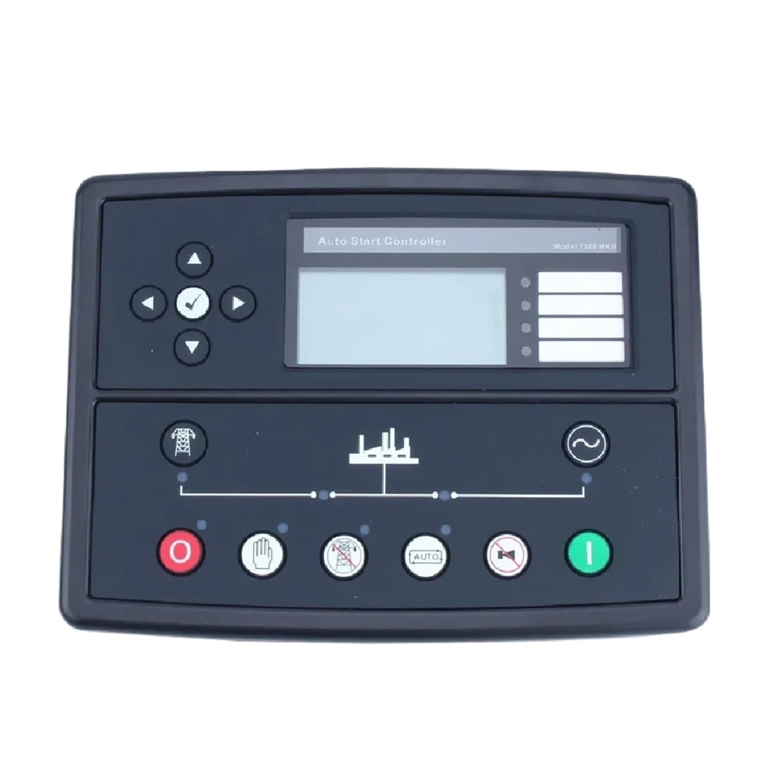 Jdilfunu One Color 7320 With Mkii Generator Controller Amf Auto Start Mains Utility Failure Control Module 1Pcs