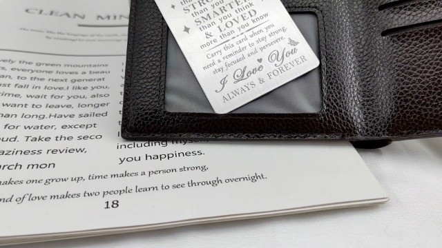 Alotozo Thank You For Being My Sister Wallet Card - Stainless Steel Engraved Keepsake For Birthday, Christmas, Or Just Because - View #6