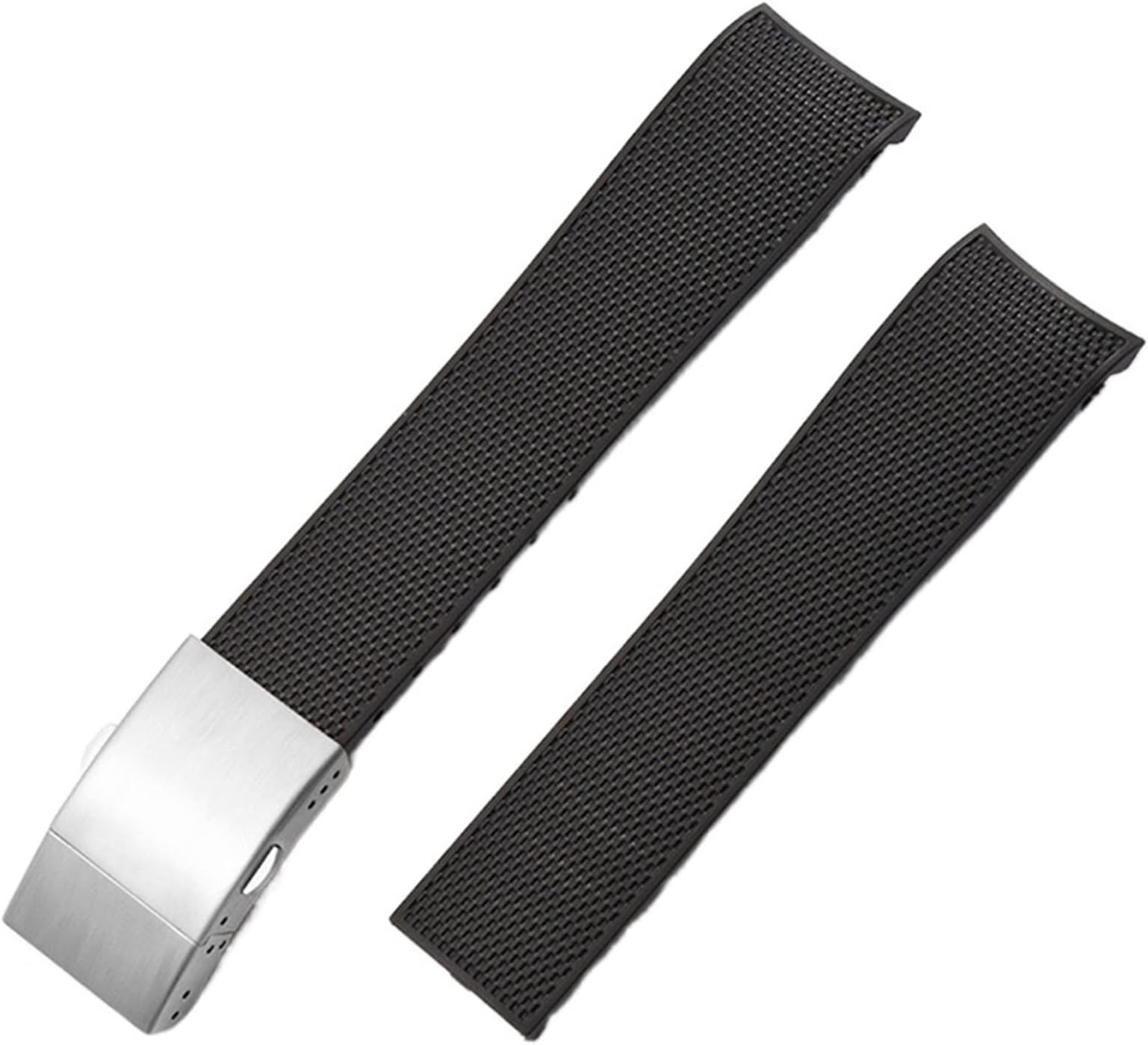 KLVN Rubber Watchbands For Longines CONQUEST HYDROCONQUEST L3 21mm Waterproof Strap Watch Accessorie Silicone Watch Bracelet With Logo