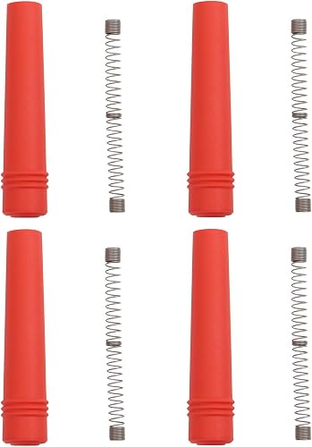 TRQ Performance Performance Ignition Coil Boot Set Red