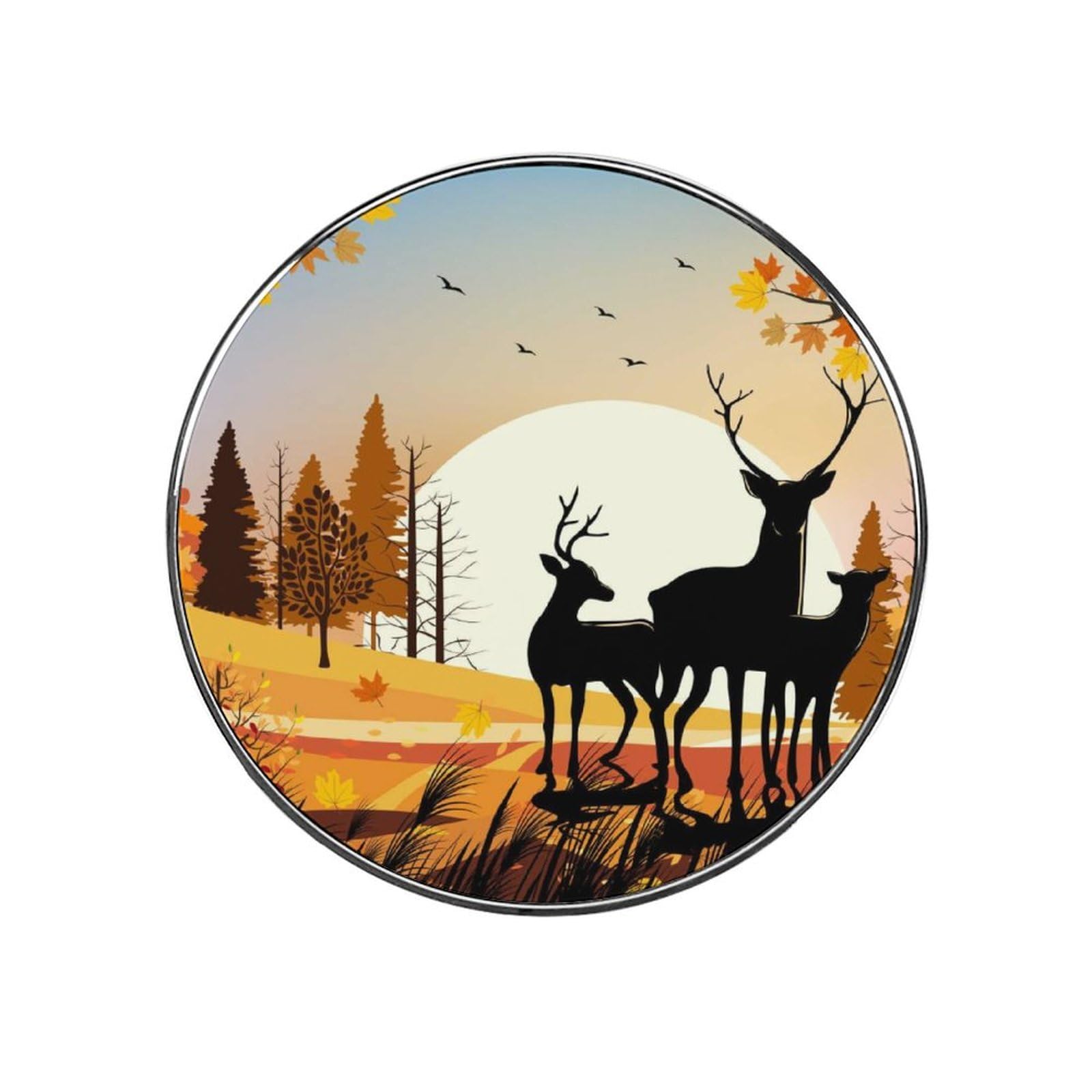 Elk Alloy Fridge Magnet For Office Cabinet Refrigerator Whiteboard Photo