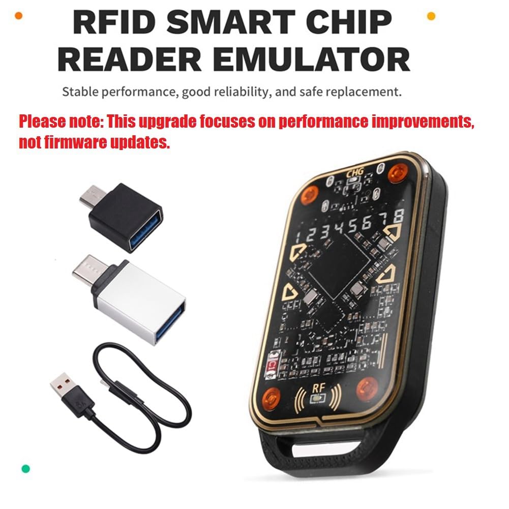 Lecteur d'émulateur de carte RFID V3.0 125 Khz 13,56 MHz ID IC Card Tag Copyer + 3 porte-clés UID/CUID