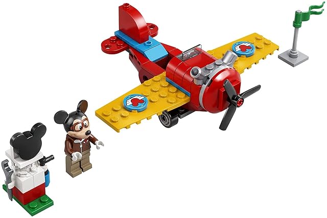 Foto 2 de 5 de LEGO Disney Mickey and Friends Mickey Mouse’s Propeller Plane 10772 Building Kit Toy; Perfect for Creative…