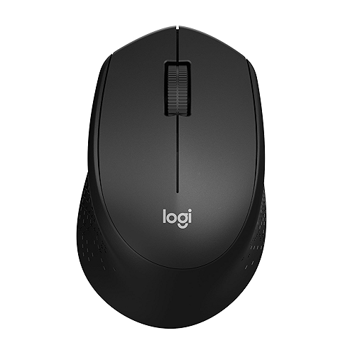 Mouse Sem Fio Logitech M330 SILENT com Clique Silencioso, Design Destro, Bateria de 18 Mes...