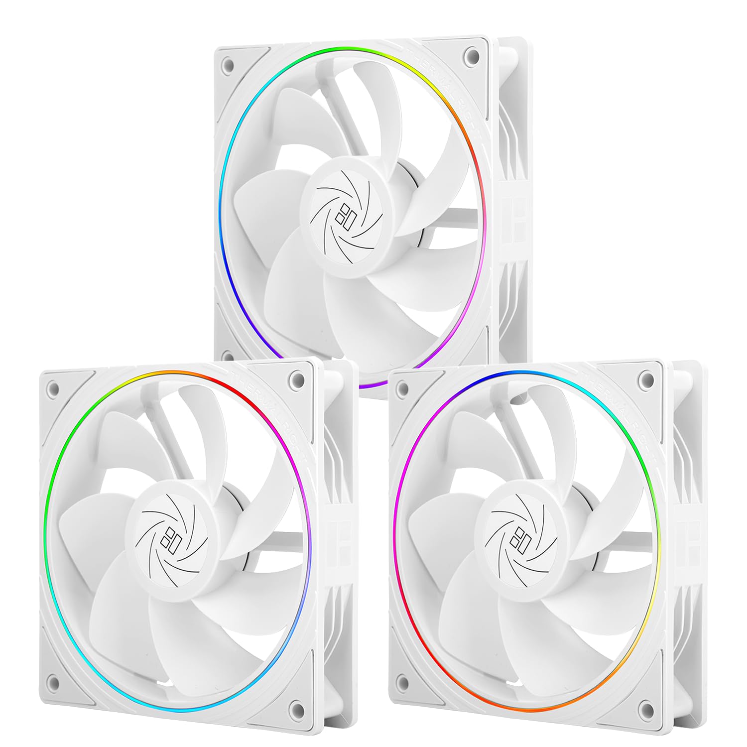 TR TL-S12RW X3 CPU Lüfter, 120 mm, umgekehrter Lüfter, Kühler wird mit ARGB-Beleuchtung, CPU-Kühler mit Geschwindigkeit von 1500 U/min geliefert
