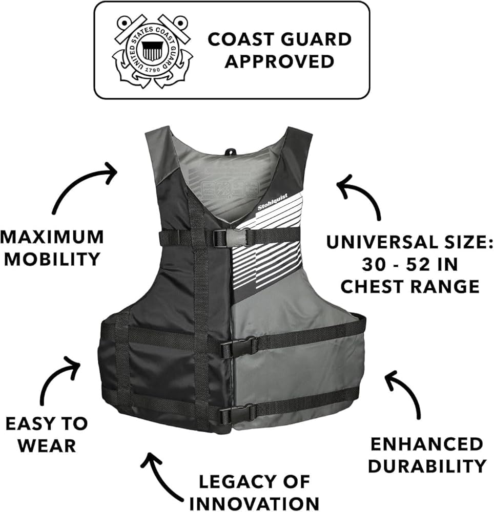Amazon.com: Stohlquist® Kids Life Jacket 50-90 lbs - Coast