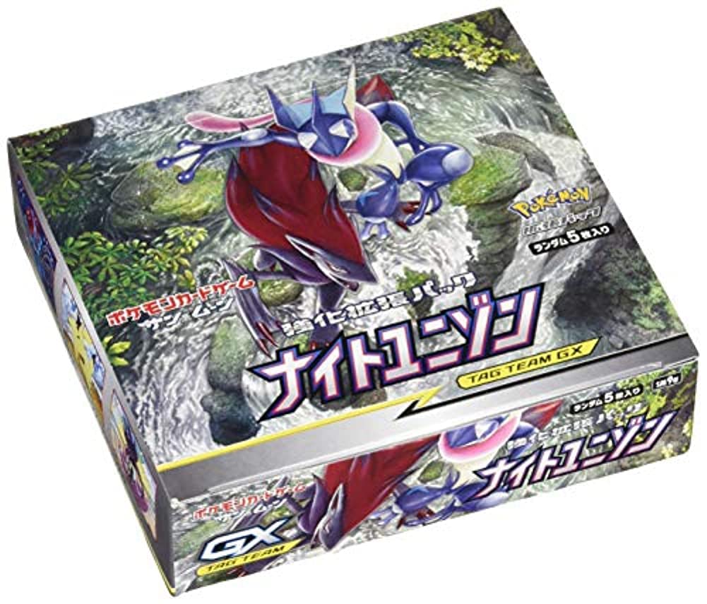 ポケモンカードbox ナイトユニゾン シュリンク付き未開封 Amazon.co.jp