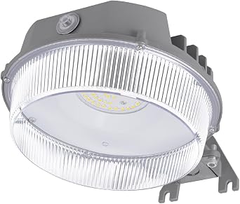 LEDVANCE Sylvania LED Barn Light, Dusk to Dawn Outdoor Lighting with Photocell, Security Lights, FCC/CEC, IP65 Waterproof, 50,000 Hrs, 80 CRI, Yard, Garage, 5000K - 1 Pack 67984