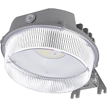 LEDVANCE Sylvania LED Barn Light, Dusk to Dawn Outdoor Lighting with Photocell, Security Lights, FCC/CEC, IP65 Waterproof, 50,000 Hrs, 80 CRI, Yard, Garage, 5000K - 1 Pack 67984