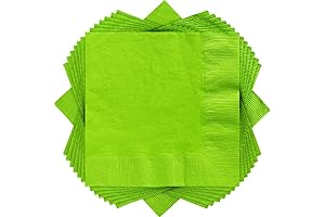 Kiwi Green 2-Ply Party Napkins: Elevate Your Gatherings with Eco-Friendly Elegance