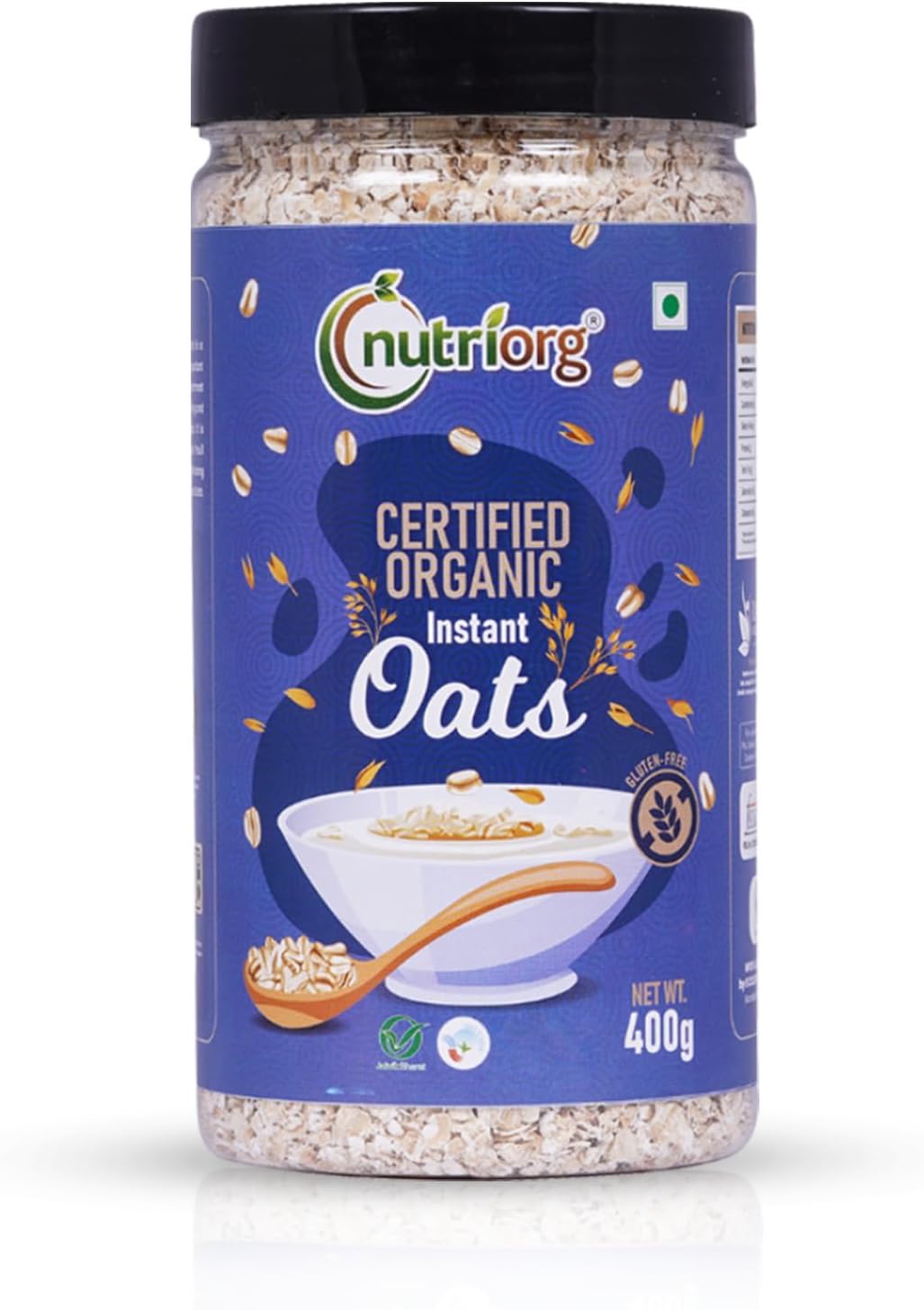 Certified Organic Instant Oats (400g)